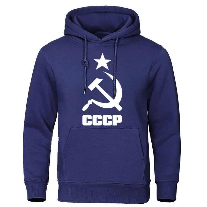2019 Осенняя мужская одежда СССР русские мужские толстовки хлопковые Москва