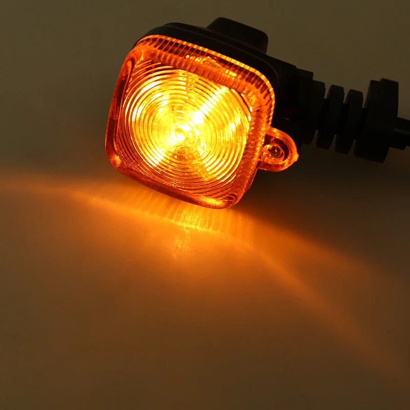 Желтый свет POSSBAY универсальный сигнал поворота мотоцикла индикатор Cafe Racer Blinker Lamp