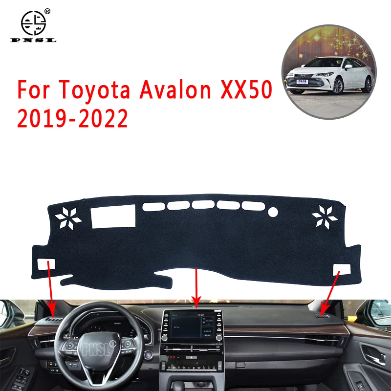 PNSL коврик для приборной панели автомобиля Toyota Avalon XX50 2019 2022 Защита от солнца