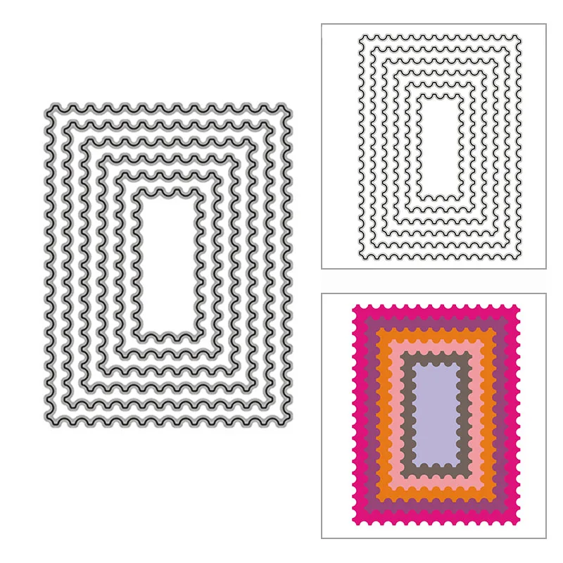 Новые перевернутые прямоугольные гнездовые бирки для рукоделия 2020