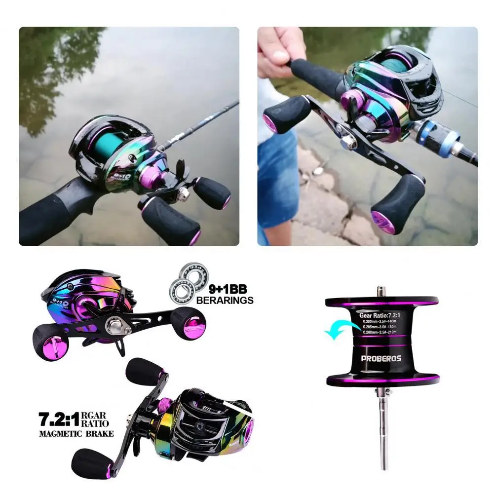 

Sea Fishing Accessories High Strength Anti Corrosion Metal Magnetic Brake Fishing Casting Reel for Winter Fishing