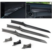 car console dashboard cover trim strips interior moulding abs for mercedes benz glc c class w205 c200 c300 x253 2016 2017 2018