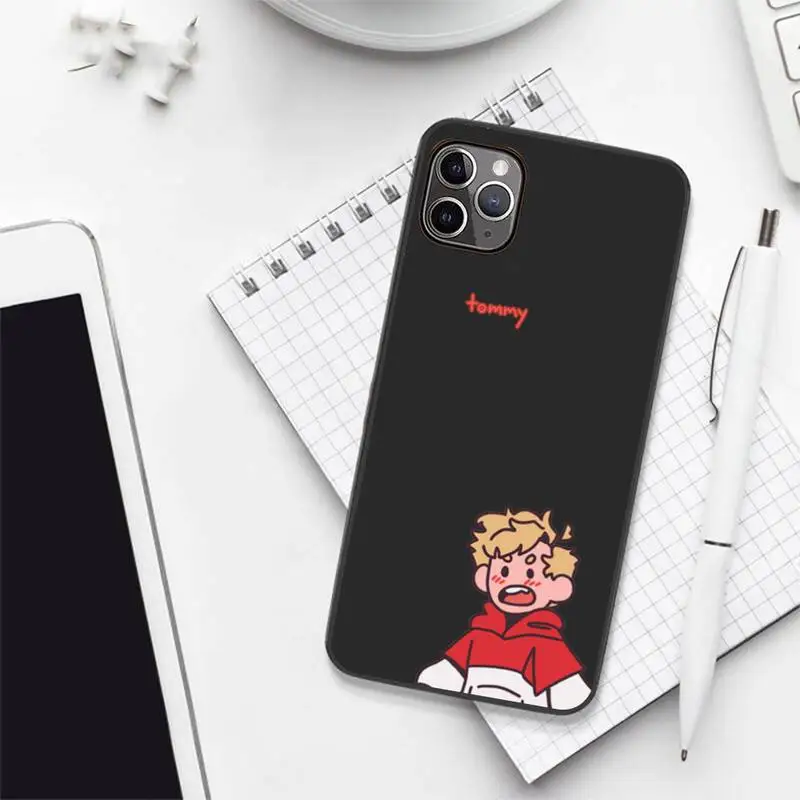 

Dream Smp anime cute Phone Case Candy Color for iPhone 6 7 8 11 12 s mini pro X XS XR MAX Plus custom protective coque