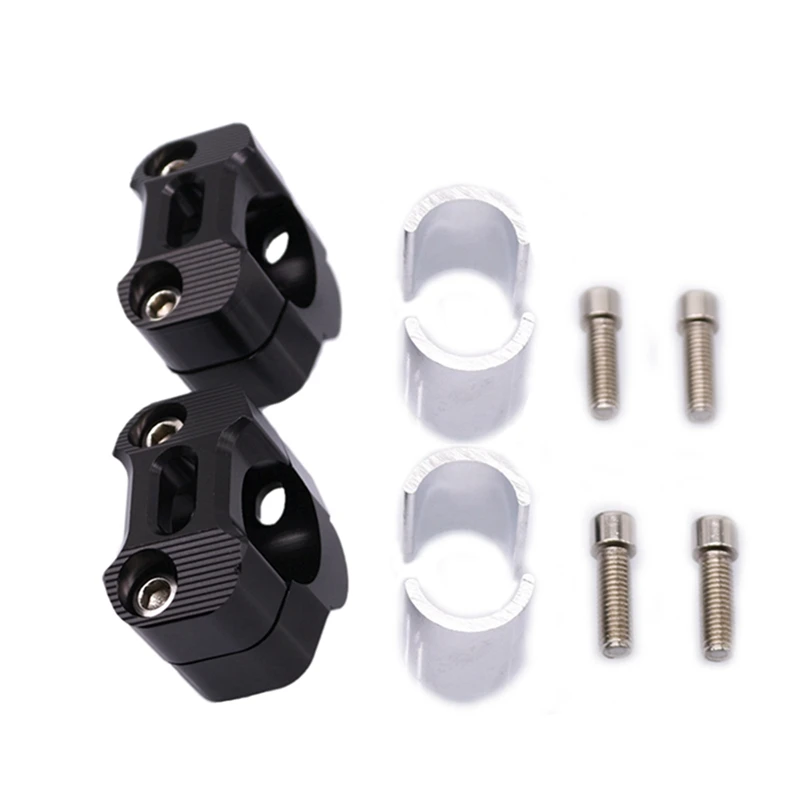 

22mm 28mm of Motorcycle Bar Clamps Handlebar Riser Adapter for 7/8 Inch 1-1/8 Motorbike