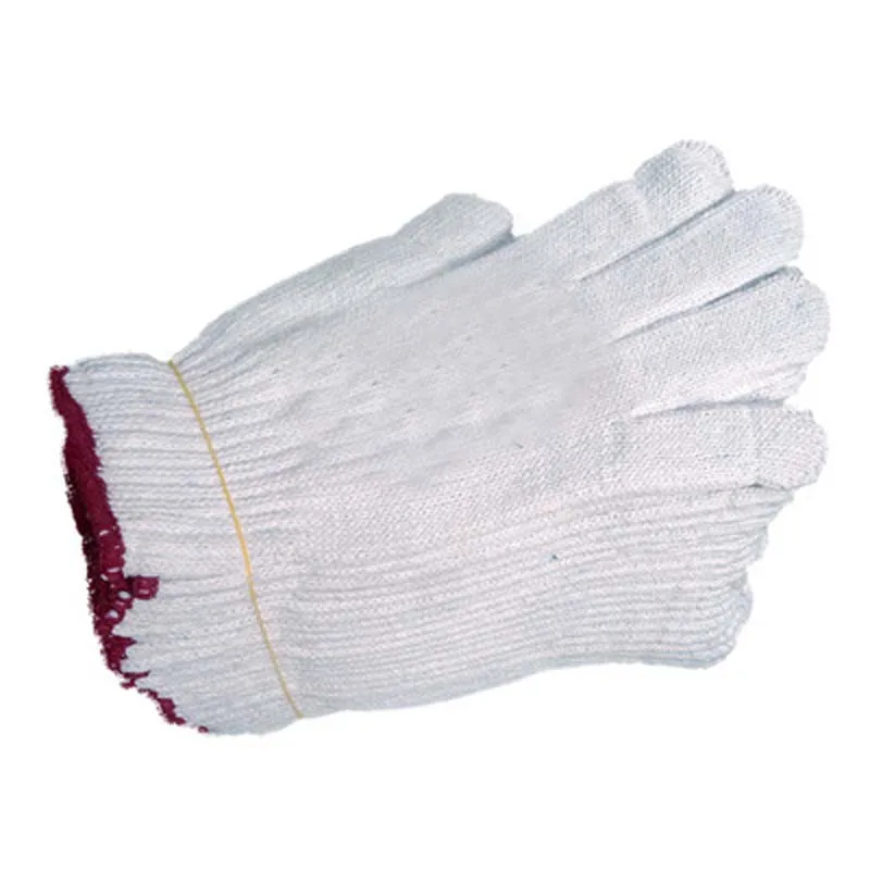 

Wear-resistant non-slip glue thickening site cotton work gloves