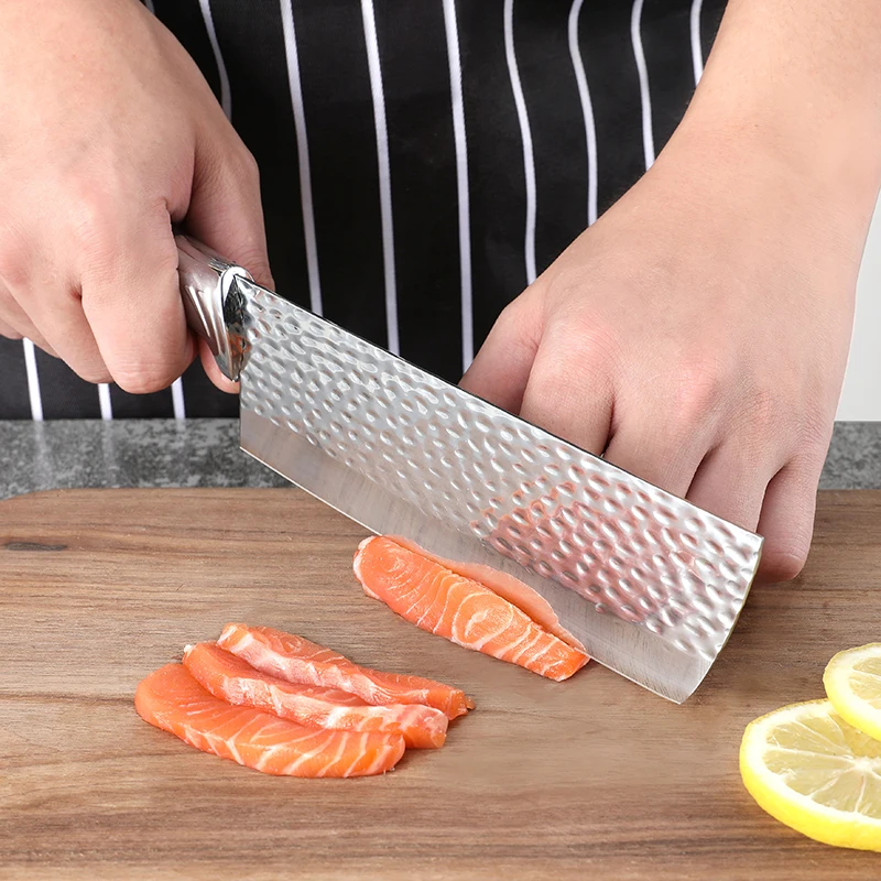 GTJ Острый кухонный нож из нержавеющей стали бытовой многофункциональный