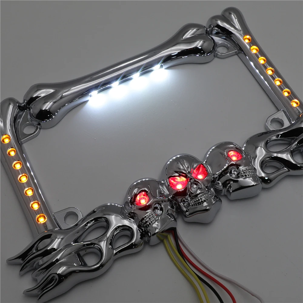 Запчасти для мотоциклов аксессуары круизеров рамка номерного знака мотоцикла с