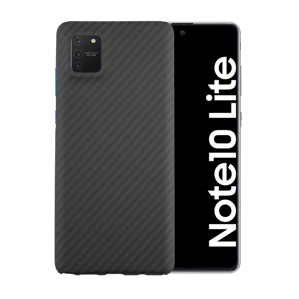 Чехол из арамидного волокна для телефона Samsung Galaxy note 10lite тонкий и легкий