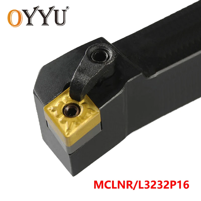 

OYYU MCLNR3232 Turning Tools Holder CNC Cutting Shank MCLNR3232P16 MCLNL3232P16 use Carbide Inserts CNMG16 Lathe Cutter Arbor