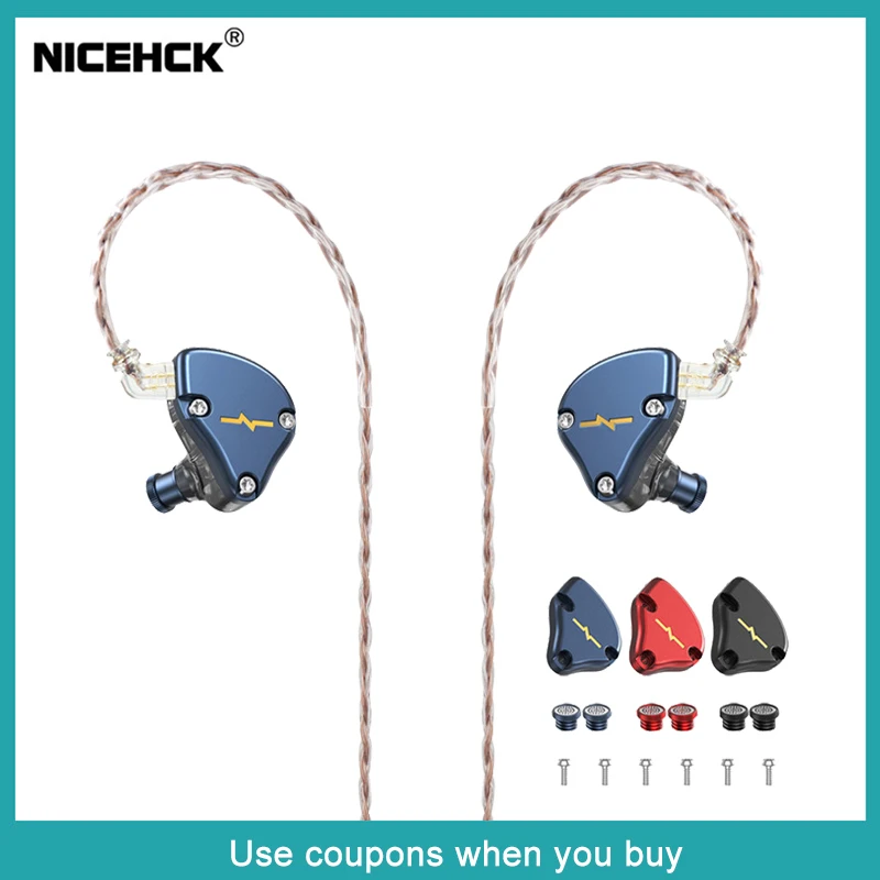 NICEHCK NX7 MK3 7 блок драйвера HIFI наушники в ухо Модернизированный 4BA + двойной CNT