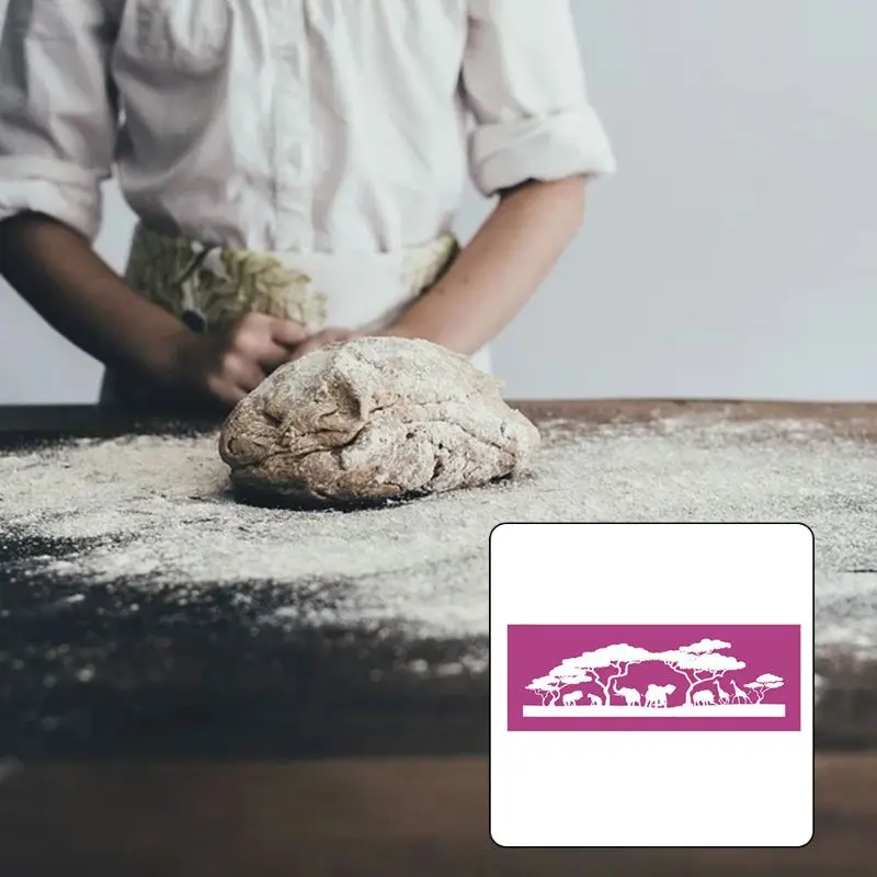 Джунгли животные Лев Слон искусственная помадка кружевная форма Сделай Сам