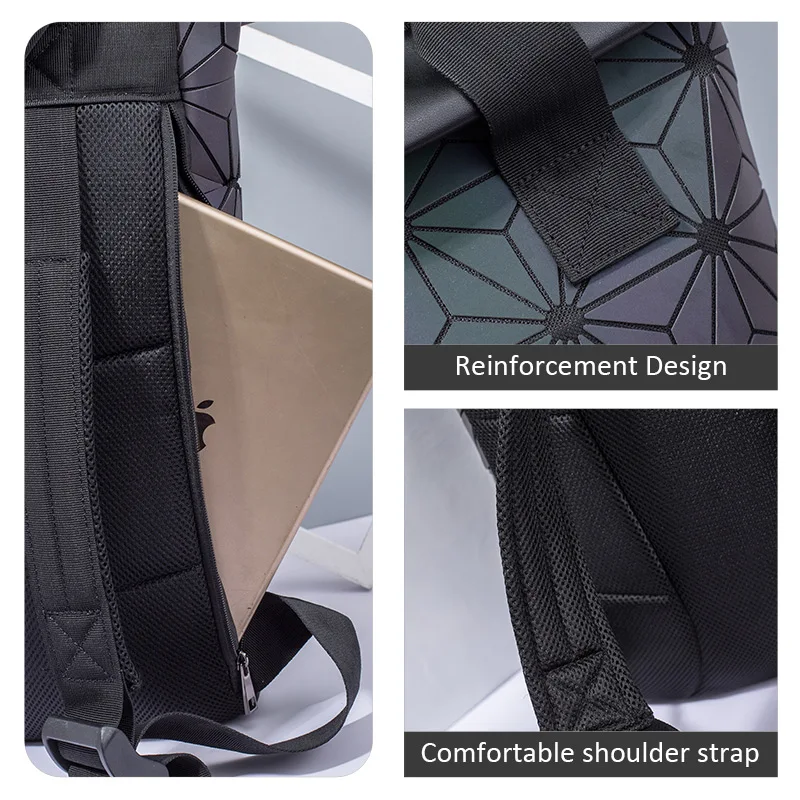 Женский школьный рюкзак с голографическим рисунком для девочек-подростков |