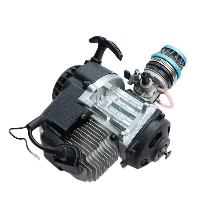 

Motorcycle parts 40-6 47cc Pull Start Engine Motor For 2 Stroke Mini Pocket PIT Quad Dirt Bike