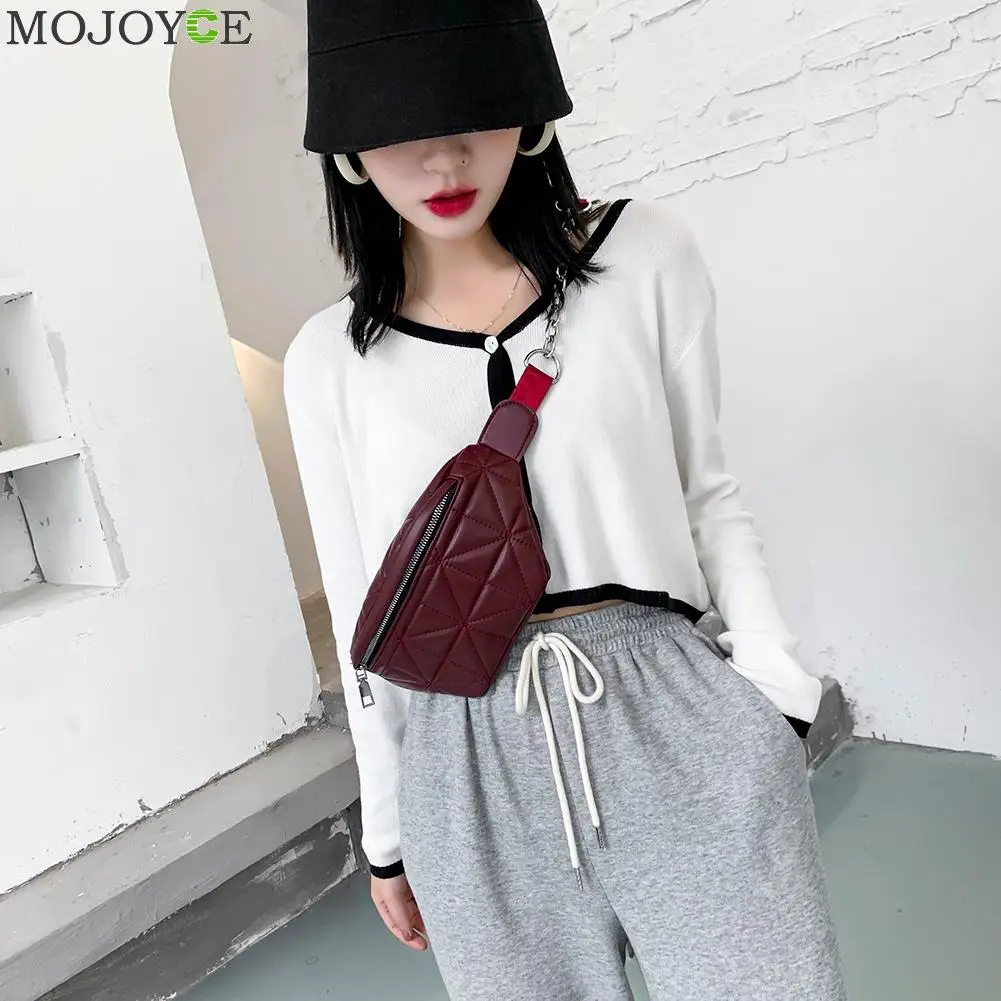 Женская Повседневная сумка из искусственной кожи на ремне многофункциональная