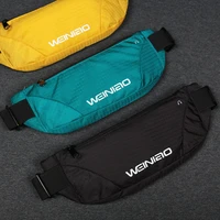 colorful waist bag waterproof waist bum bag running jogging belt pouch zip fanny pack sport runner crossbody bags for women