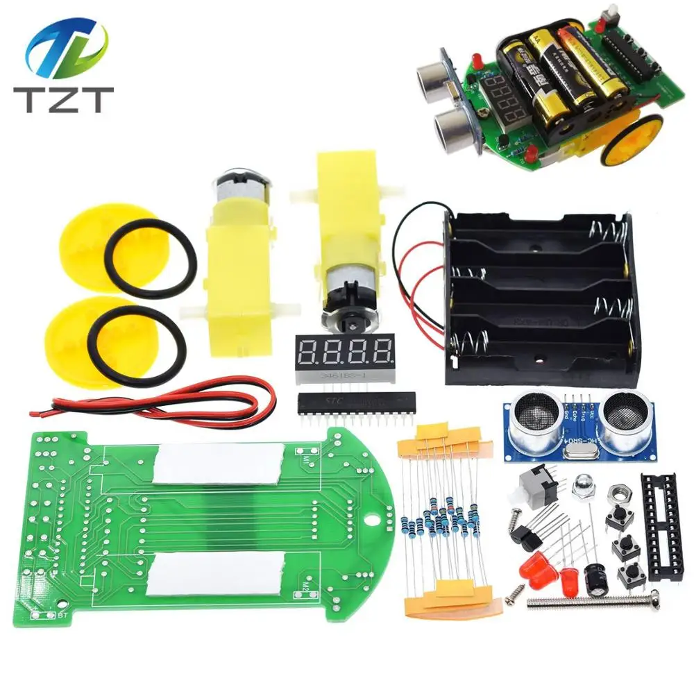 D2 4 начиная автомобильные запчасти diy kit Ультразвуковой Модуль интеллигентая (ый) автомобильный комплект для