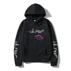 Черные толстовки с капюшоном Lil Peep, лиловая Толстовка в стиле рэп, хип-хоп, модная уличная одежда, пуловер в стиле хип-хоп, куртка с капюшоном, повседневная одежда большого размера