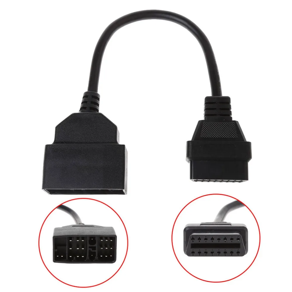 1 Pc High Quality 22 Pin To 16 Female OBD2 Cable Connector Adapter For Toyota Diagnostic Tool Hot New | Автомобили и мотоциклы