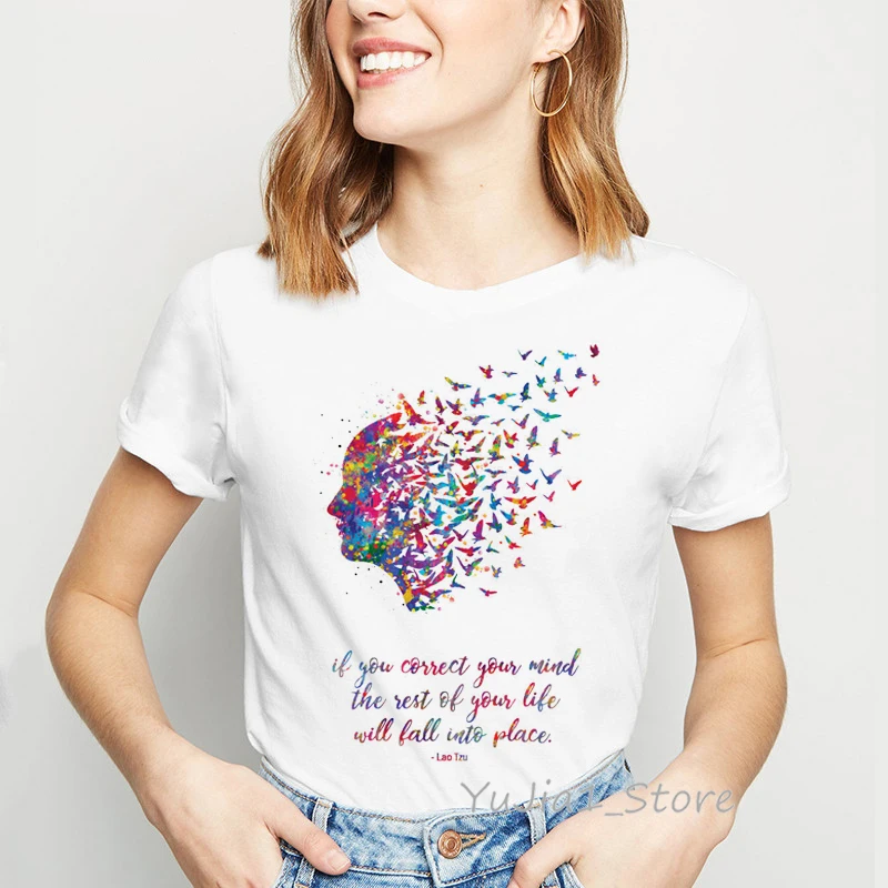 Женская футболка с принтом бабочек летняя коротким рукавом|Футболки| |