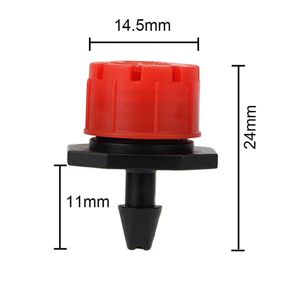 

4/7mm 50Pcs Watering Sprinkler Micro Nozzles Anti-Clogging Adjustable Irrigation Dripper Emitter For Flower Beds Vegetable
