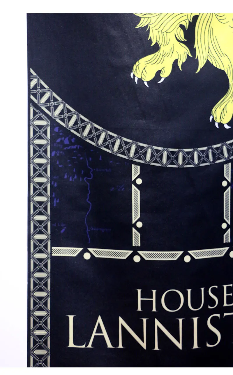 190,5x63,5 см Игра престолов баннер House флаг настенный Старк дверь дома вечерние KTV Декор подходит для