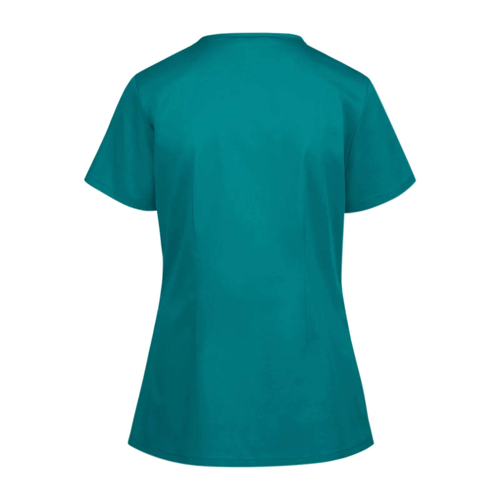 

Scrubs Medical Uniforms Women 2021 Short Sleeve V-Neck Pocket Care Workers T-Shirt Tops Summer uniformes de enfermera mujer A50