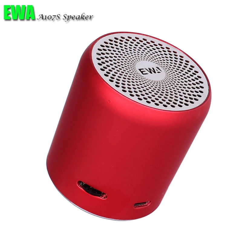Портативная bluetooth Колонка EWA A107S mp3 плеер мини динамик TWS беспроводная звуковая