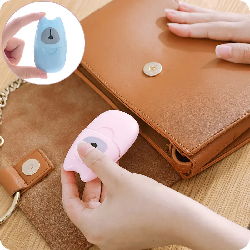 50 шт./кор. путешествия Портативный мыло Бумага одноразовые мытье рук