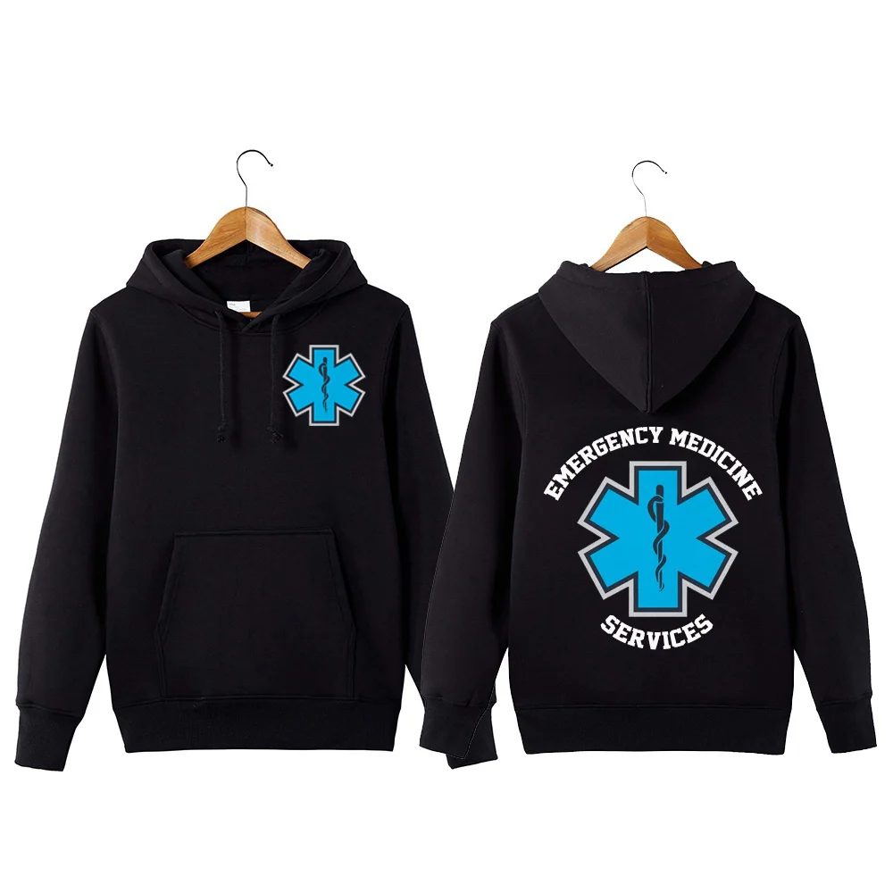 Медицинской помощи в чрезвычайных ситуациях худи EMS пуловер Толстовка | Мужская