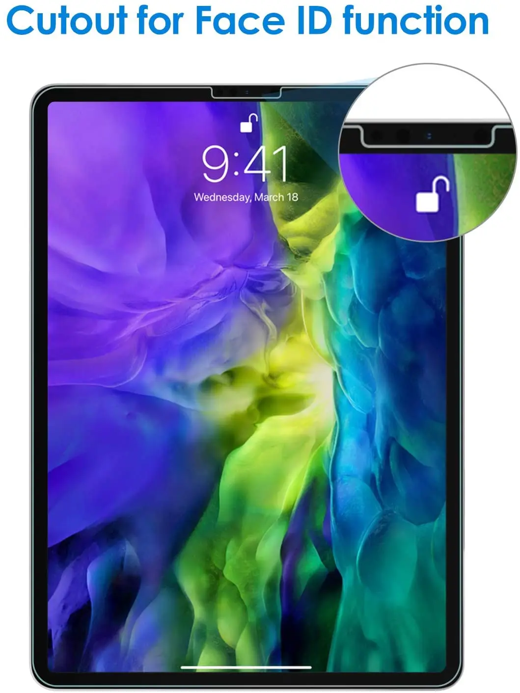 

Для Apple IPad Pro 11 2018/2020 - 9H защита экрана планшета защитная пленка против отпечатков пальцев закаленное стекло