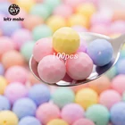 100 шт., силиконовые бусины для детского прорезывателя, 15 мм