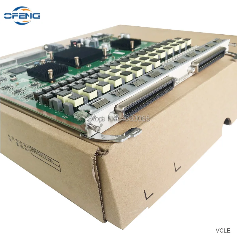 Бесплатная доставка Huawei VCLE H83D00VCLE02 32-канальный VDSL2 доска (с 600 Ом Splitter) для MA5616 MA5818 OLT