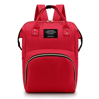 G style Diaper Bag Backpack For Mom Mother Large Capacity Wheelchairs Trolley Hanken Baby Maternity Bag - Color: G style