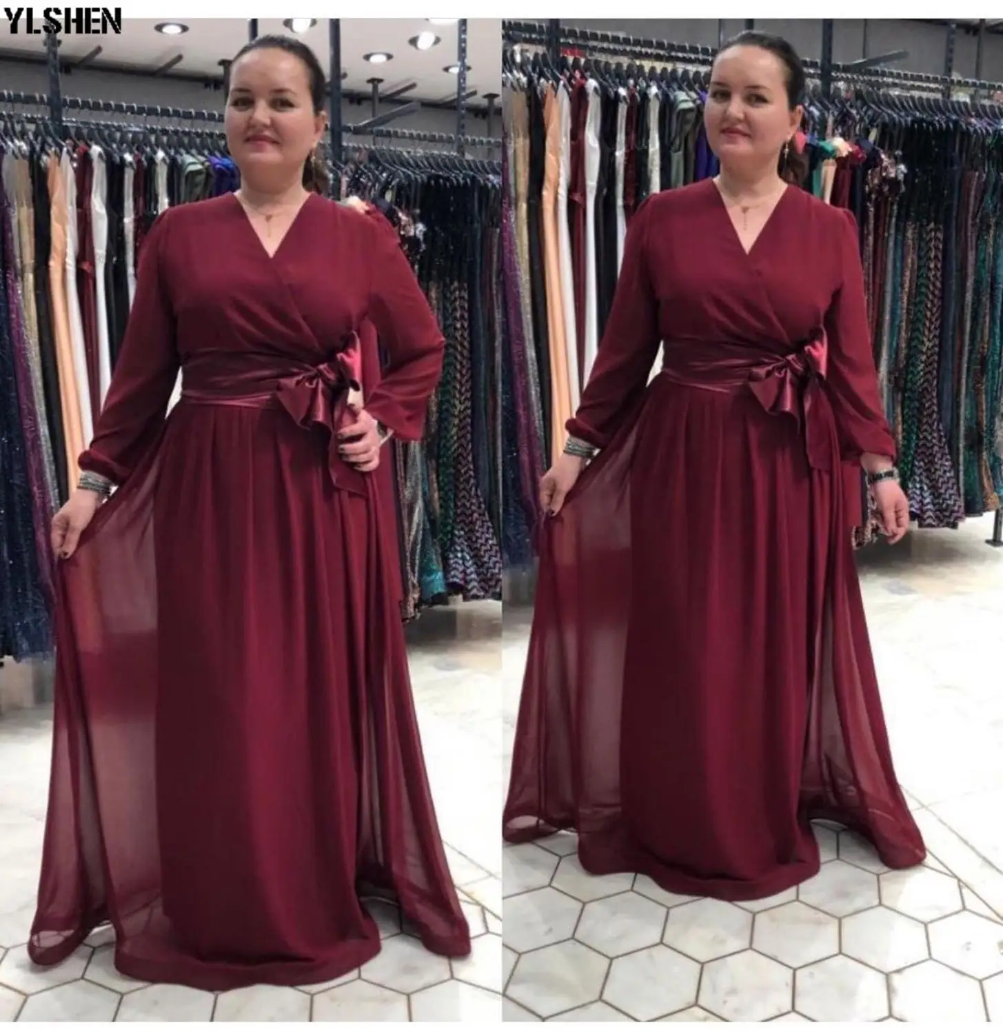 Новинка платья в африканском стиле для женщин с бантом длинное платье Dashiki Robe