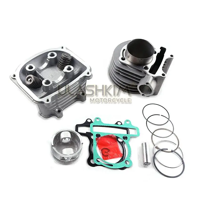 157QMJ 1P57QMJ 152QMI 1P52QI двигатель GY6 125 150 скутер цилиндр комплект Диаметр 57 4 мм гоночный