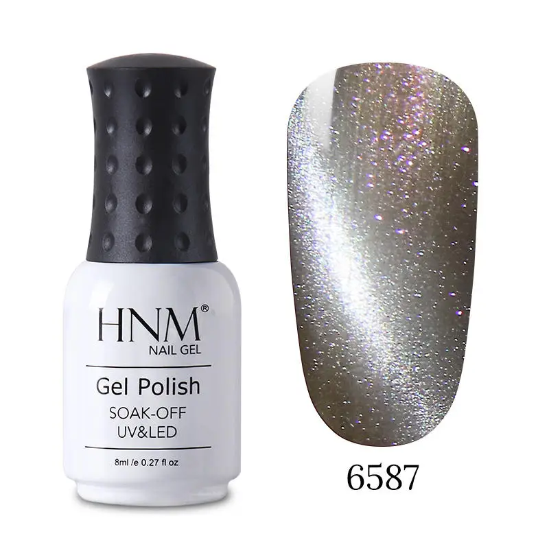 HNM 8 мл Galaxy винно красного цвета солнцезащитные очки &quotкошачий глаз&quot UV гель лак