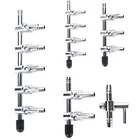 Регулируемый воздушный клапан из нержавеющей стали для аквариума, воздушный насос, аксессуары для аквариума, 4 мм