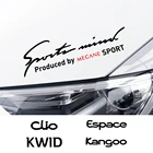 Автомобильная лампа наклейки для бровей для Renault Megane Clio Alaskan Espace Kangoo Kwid Latitude Master Modus Symbol Twingo Velsatis Wind