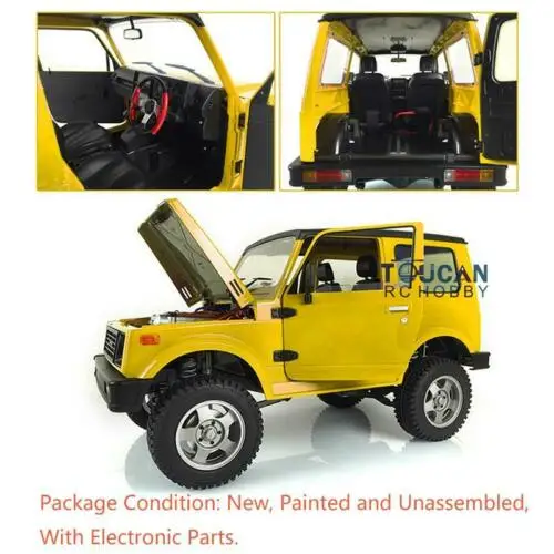 1/6 RC Капо гоночный автомобиль гусеничный окрашенный SIXER1 Самурай Jimny DIY Модель двигателя радио THZH0499