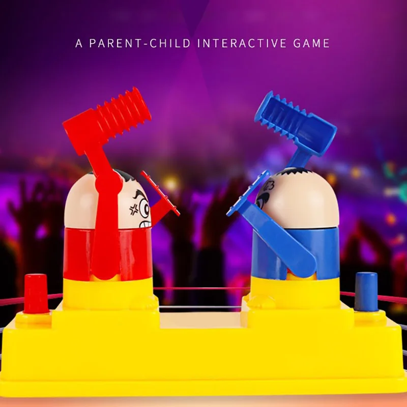 

Mini Baby Toys Kids Doll Double Battle Game Parent-Child Interactive Hammer Hiding Game Baby Early Education Decompression Toy