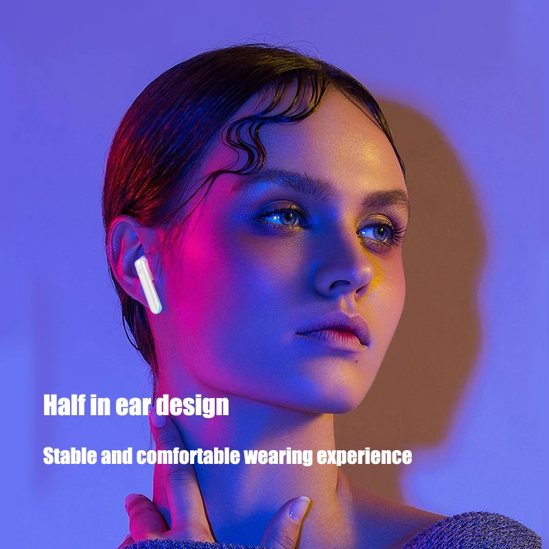 

TWS Wireless Headphone Bluetooth 5.0 Earphones game Stereo Sports Music Earbuds Headset For xiaomi With Mic Noise Reduction