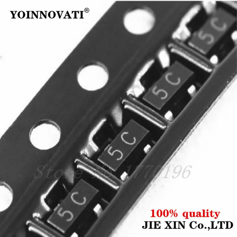 100 шт./лот BC807-40 5C PNP 500MA 45V SOT23 СОТ-23 SMD транзисторный Триод BC807-40LT1 BC807 |