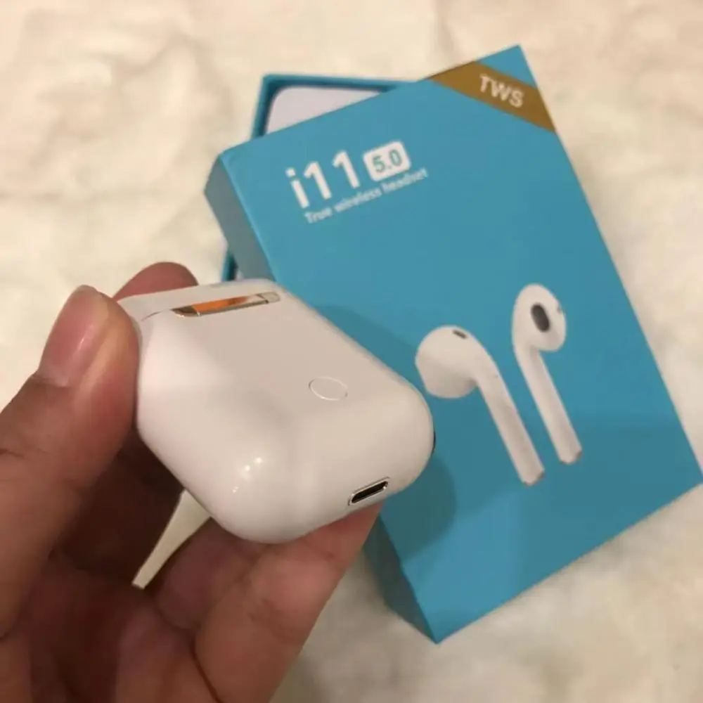 Наушники i11 TWS Touch control Беспроводные Bluetooth 5 0 беспроводные вкладыши для наушников