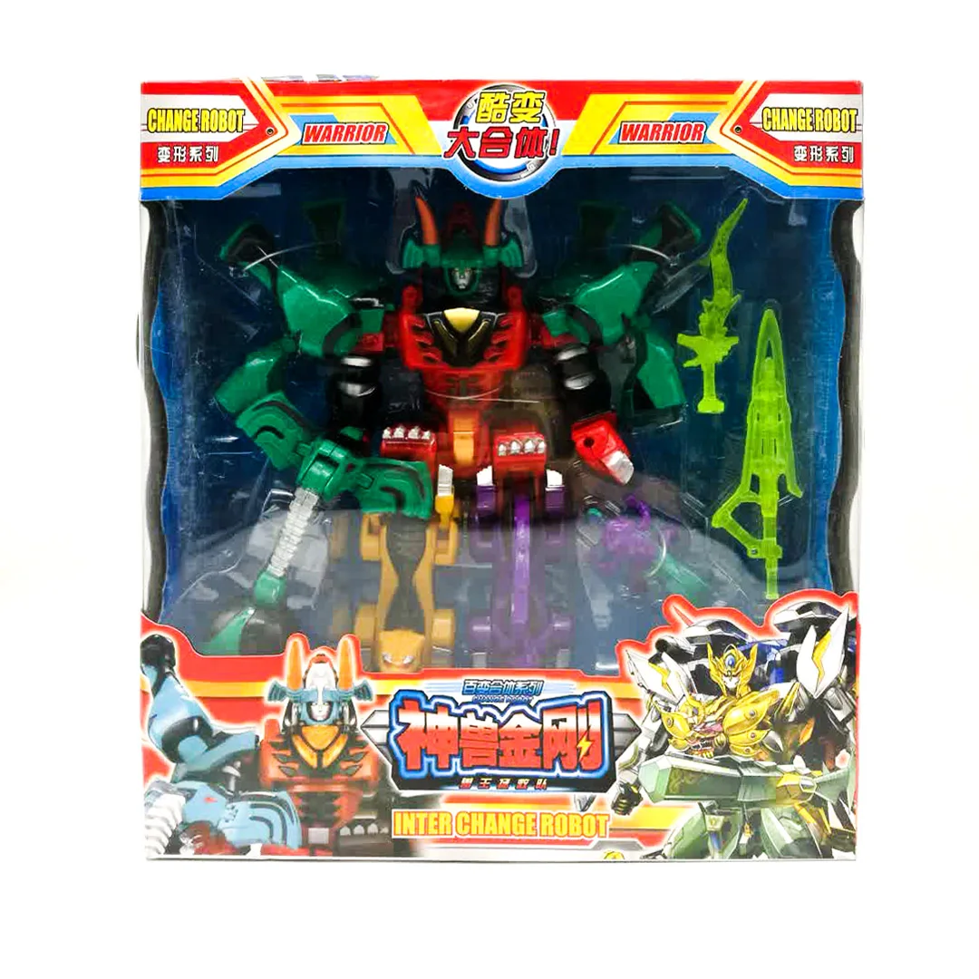 Megazords UCHU SENTAI KYURANGER Трансформация Робот динозавр Рейнджерс игрушки Фигурки для детей рождественские подарки - Цвет: daxiang
