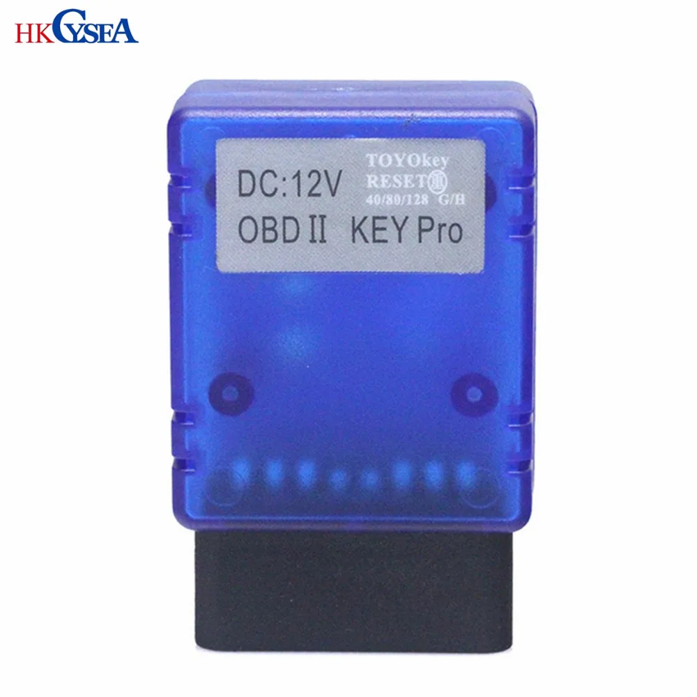 Программатор ключей для Toyota Key OBD II смарт карта все ключи потерянные работает с MINI