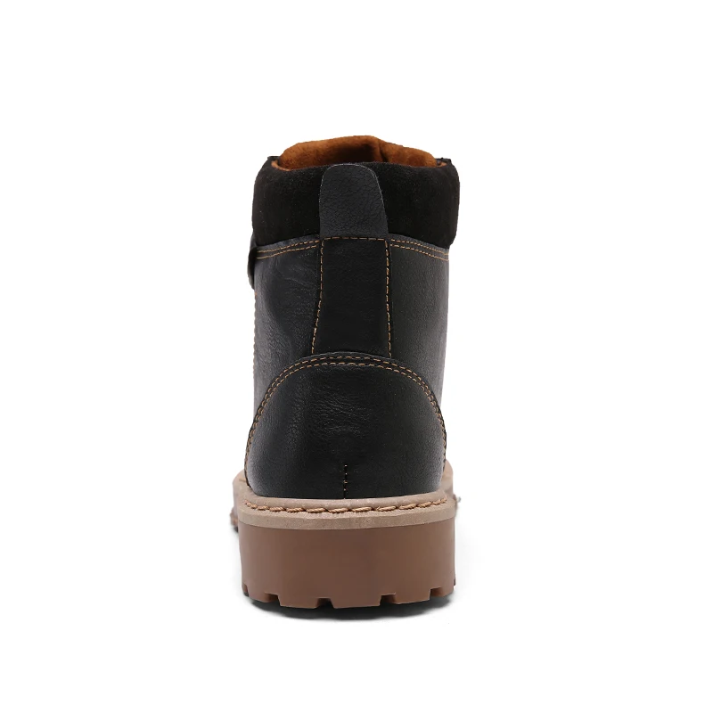 Мужские ботинки Лидер продаж новые теплые зимние мужская повседневная обувь