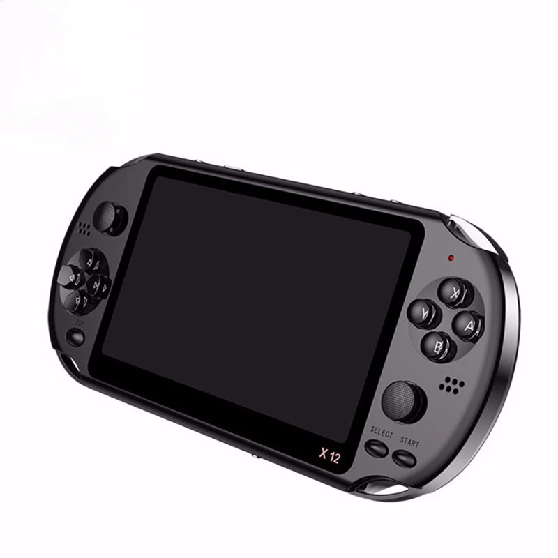 Newest 5.1 inch Handheld Portable Game Console Dual Joystick 8GB TF card preloaded 1000 free games support TV video game machine