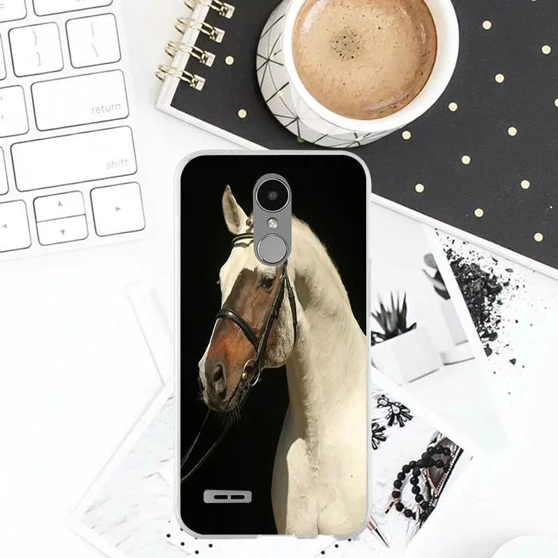 Soft Silicone Phone Cases for LG V10 V20 V30 V40 K40 K50 Q6 Q7 Q8 Q60 X Power 2 3 Nexus 5 5X Stylus Amazing Horse Animal |