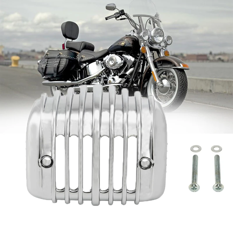 

Для Harley Heritage Softail FLSTC 2001-2017 2016 2015 Крышка регулятора напряжения мотоцикла обтекатель выпрямитель мотоаксессуары