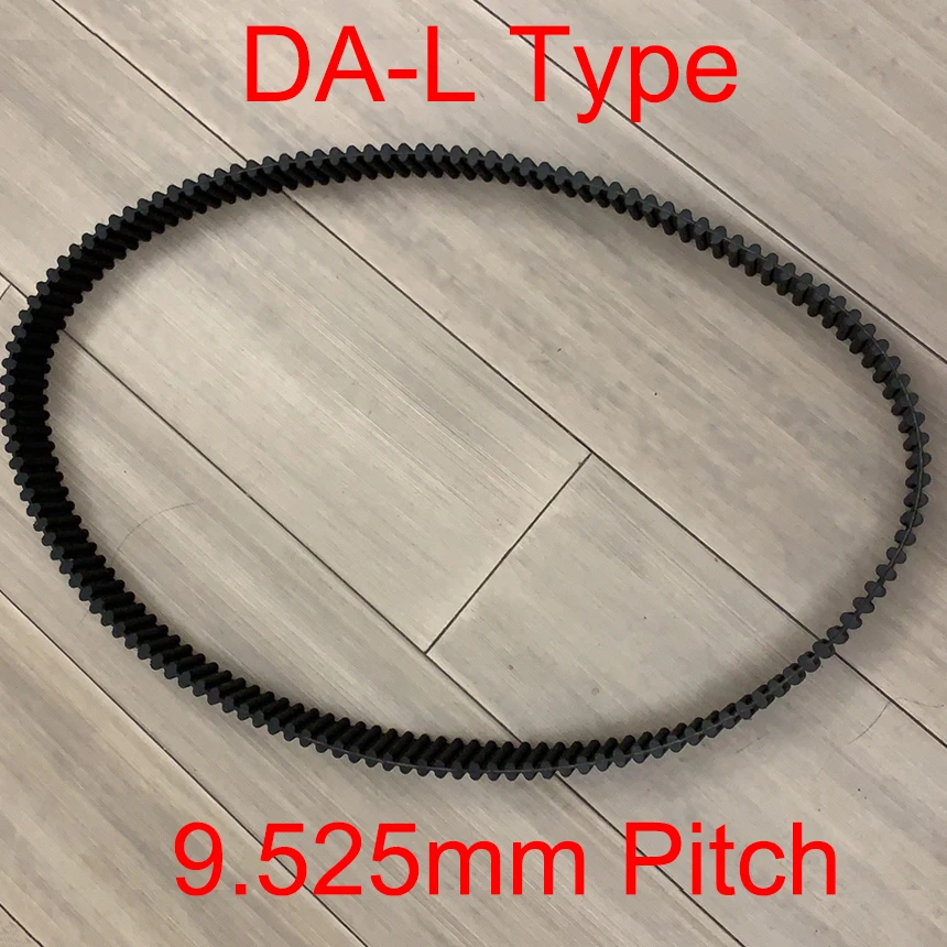 

D-300L D-315L D-319L 160 164 170 T Double Side Tooth 12.7mm 20mm 25mm 38mm Width 9.525mm Pitch Cogged Synchronous Timing Belt